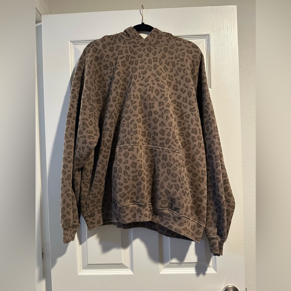 Abercrombie & Fitch leopard Hoodie
